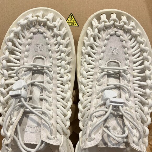 KEEN Uneek Women's Sandals Star White Size 9 Brand New in Box - Picture 15 of 15